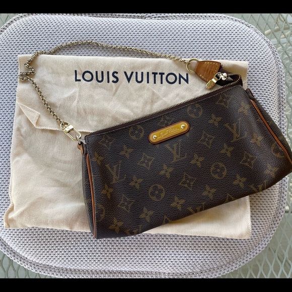 Authentic Louis Vuitton Eva Monogram with strap - Picture 2 of 13